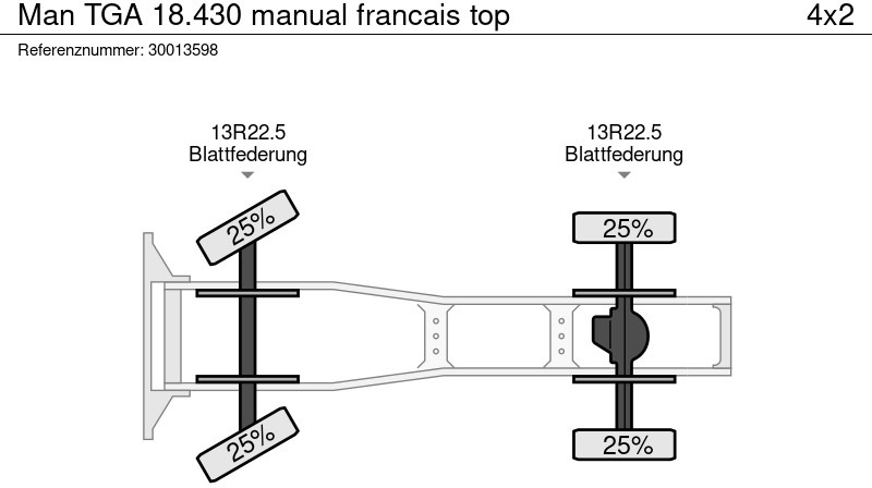Cabeza tractora MAN TGA 18.430 manual francais top: foto 13