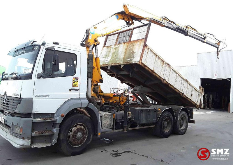 Mercedes-Benz Atego 2633 effer 3 ext +remote 6x4 - Camión volquete, Camión grúa: foto 5 Mercedes-Benz Atego 2633 effer 3 ext +remote 6x4 - Camión volquete, Camión grúa: foto 5