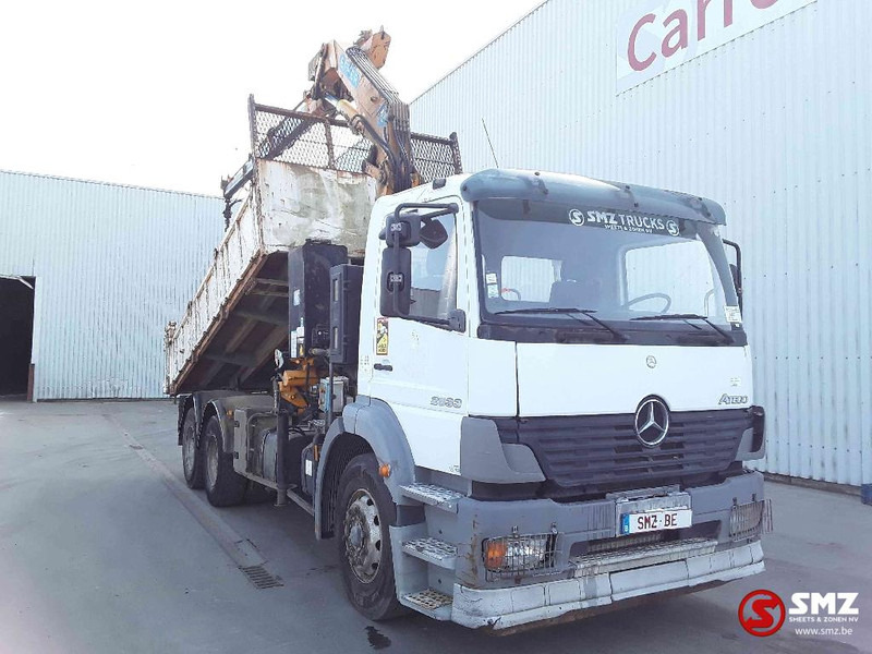 Mercedes-Benz Atego 2633 effer 3 ext +remote 6x4 - Camión volquete, Camión grúa: foto 1 Mercedes-Benz Atego 2633 effer 3 ext +remote 6x4 - Camión volquete, Camión grúa: foto 1