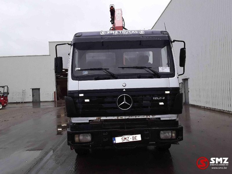 Mercedes-Benz SK 1824 lames grue - Camión volquete, Camión grúa: foto 2 Mercedes-Benz SK 1824 lames grue - Camión volquete, Camión grúa: foto 2