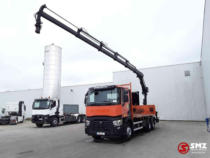 Renault C 430 Hiab 188_es 5+remote - Camión caja abierta, Camión grúa: foto 3 Renault C 430 Hiab 188_es 5+remote - Camión caja abierta, Camión grúa: foto 3