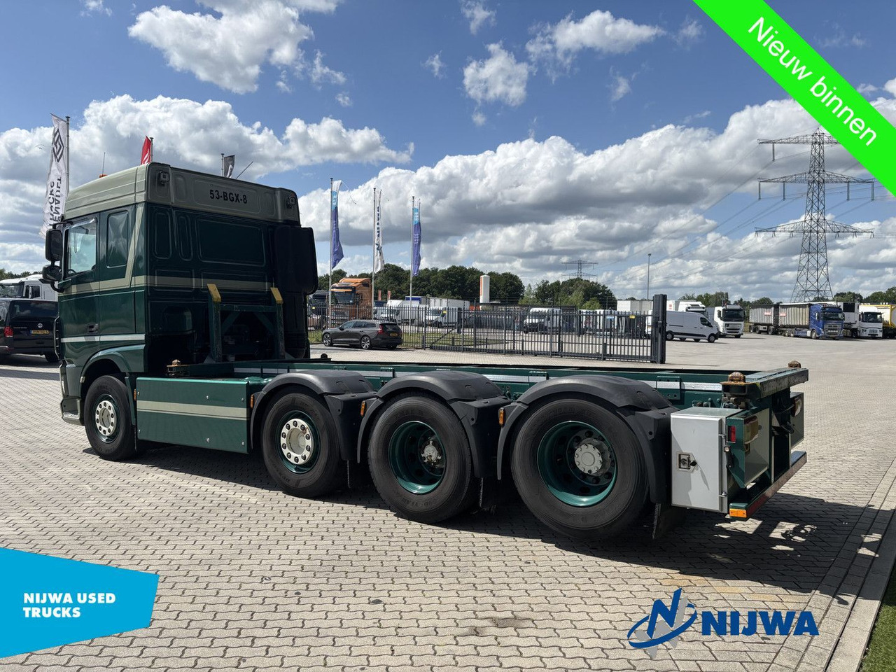 DAF XF 460 8x2 20ft container systeem - Camión multibasculante: foto 4 DAF XF 460 8x2 20ft container systeem - Camión multibasculante: foto 4