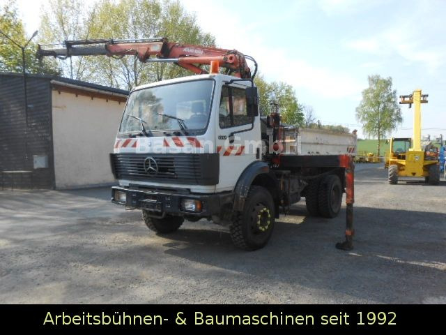 Mercedes-Benz MB 1717 AK Kipper Allrad mit Kran Atlas 100.1 Mercedes-Benz MB 1717 AK Kipper Allrad mit Kran Atlas 100.1 - Camión volquete, Camión grúa: foto 4 Mercedes-Benz MB 1717 AK Kipper Allrad mit Kran Atlas 100.1 Mercedes-Benz MB 1717 AK Kipper Allrad mit Kran Atlas 100.1 - Camión volquete, Camión grúa: foto 4