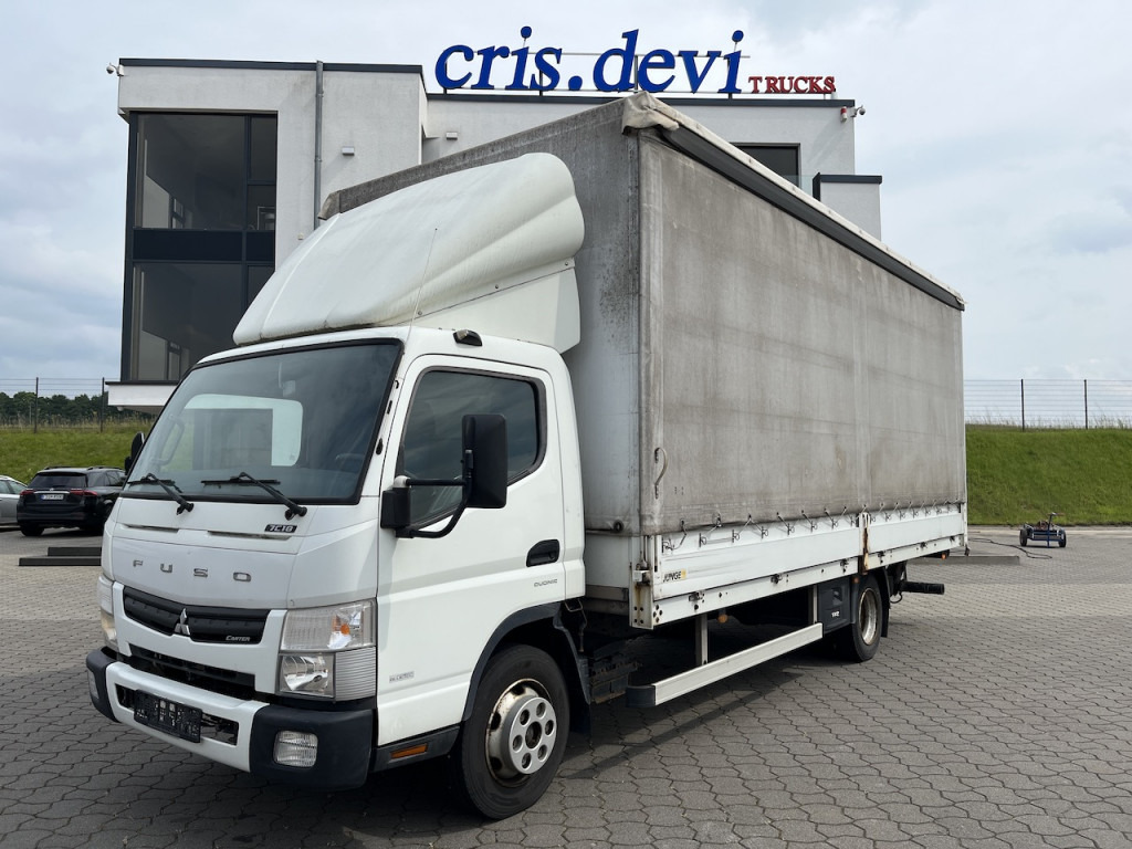 FUSO Canter 7C18 4x2 Ladebordwand - Furgoneta con lona: foto 1 FUSO Canter 7C18 4x2 Ladebordwand - Furgoneta con lona: foto 1