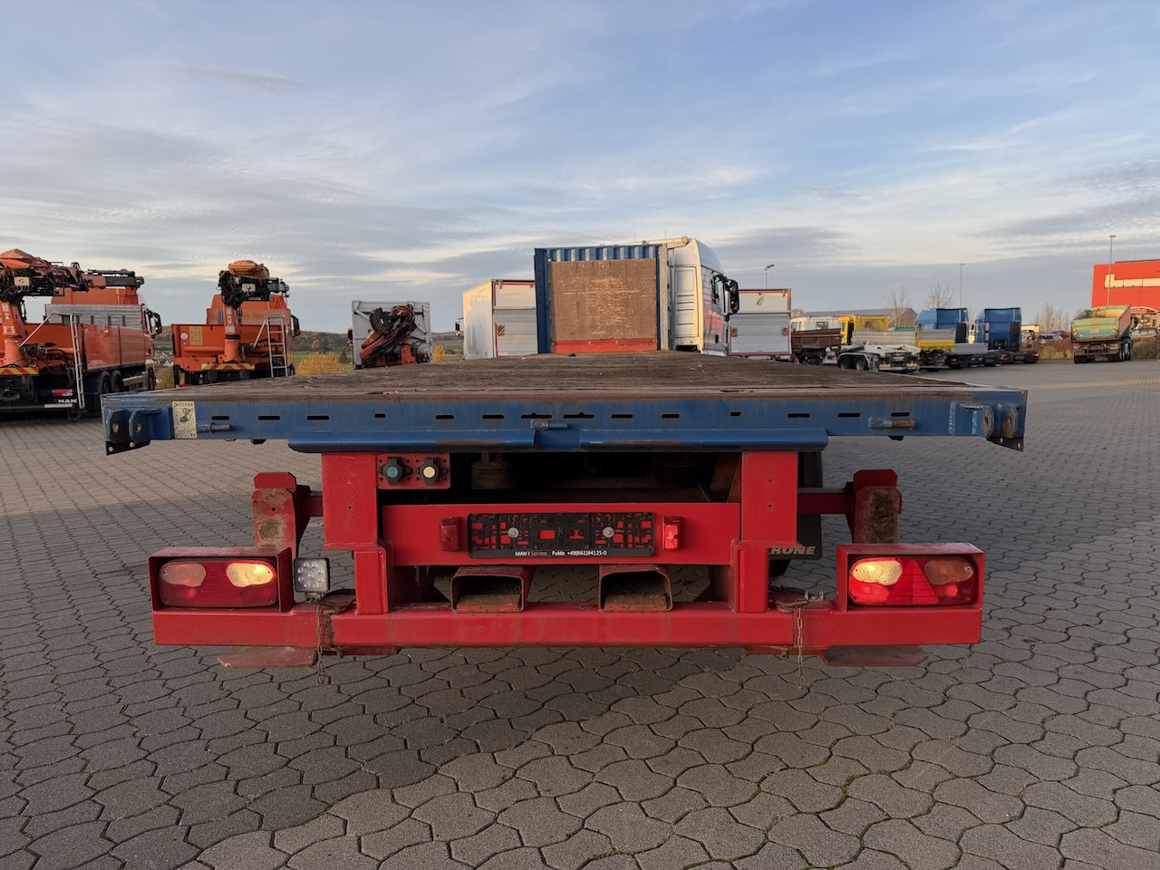 Krone SDP 27 - Semirremolque plataforma/ Caja abierta: foto 4 Krone SDP 27 - Semirremolque plataforma/ Caja abierta: foto 4