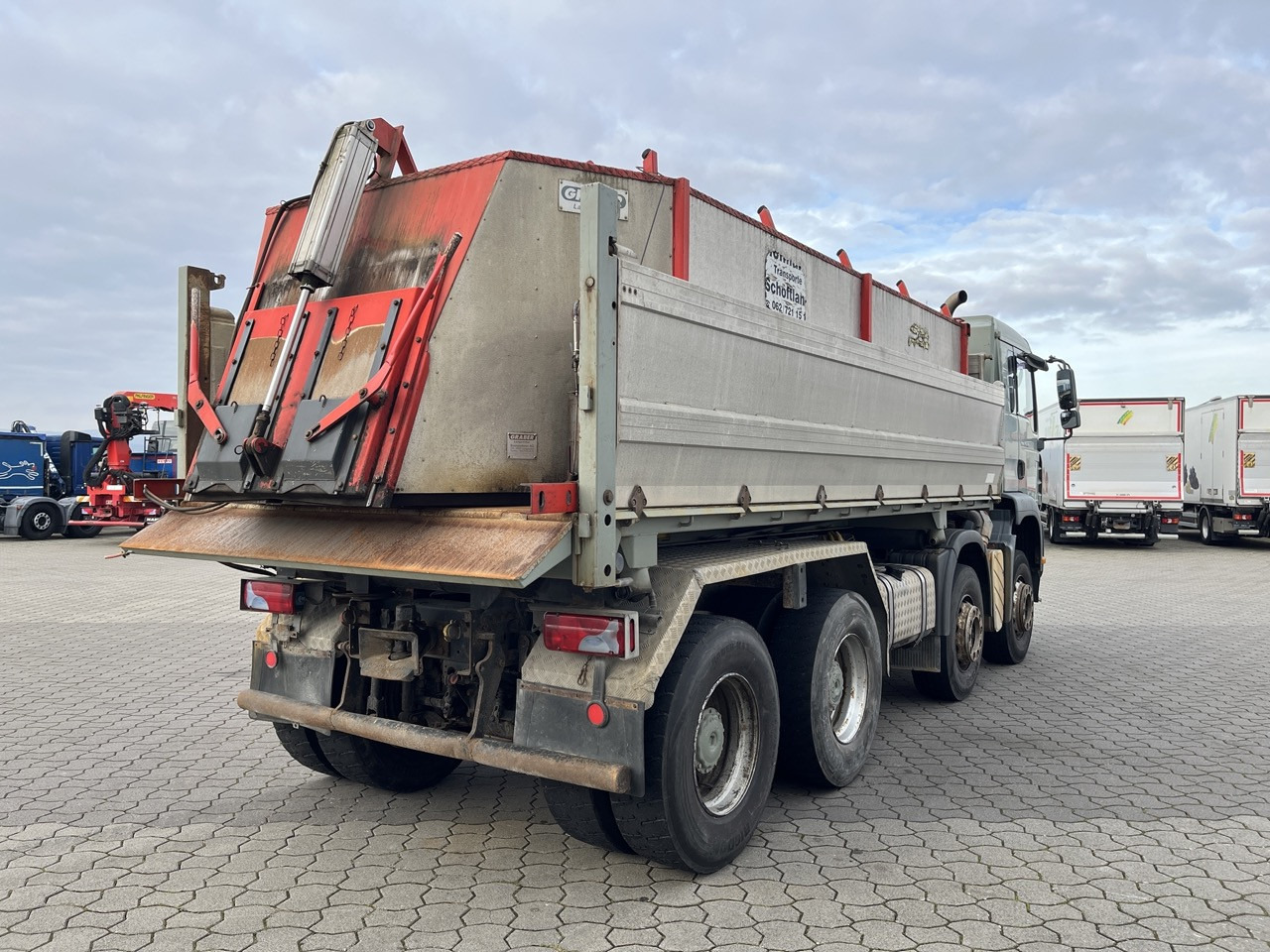 Camión volquete MAN 35.430 8x4    Intarder   Analog Tacho   Bordmatik: foto 7