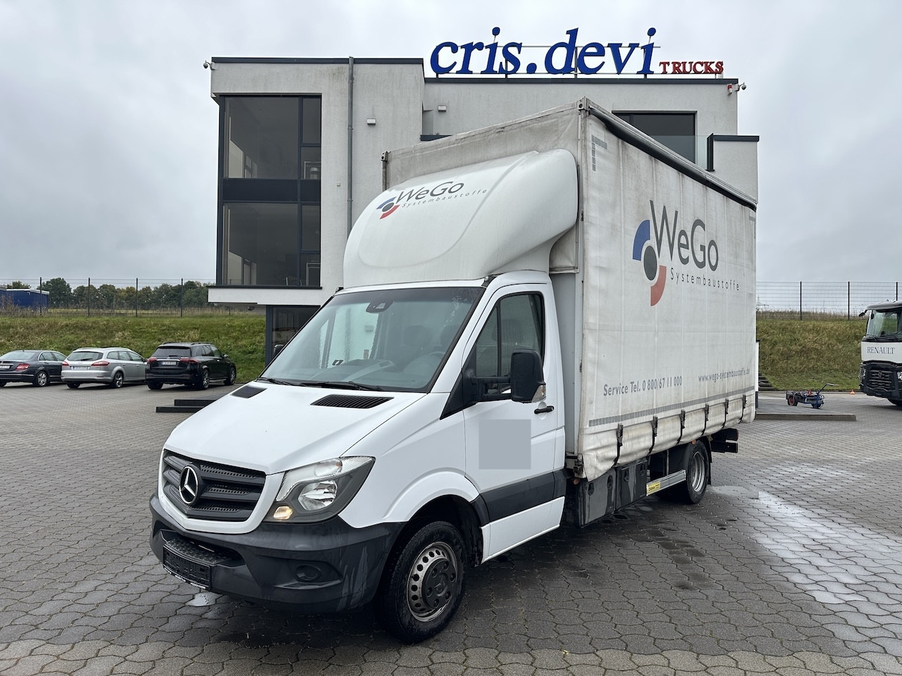 Mercedes-Benz Sprinter 519 CDI AHK Navi Klima - Furgoneta con lona: foto 1 Mercedes-Benz Sprinter 519 CDI AHK Navi Klima - Furgoneta con lona: foto 1