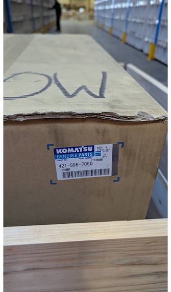 Komatsu WA475-10 - HYDRAULIC PUMP 421-S95-7060 - Cargadora de ruedas: foto 2 Komatsu WA475-10 - HYDRAULIC PUMP 421-S95-7060 - Cargadora de ruedas: foto 2