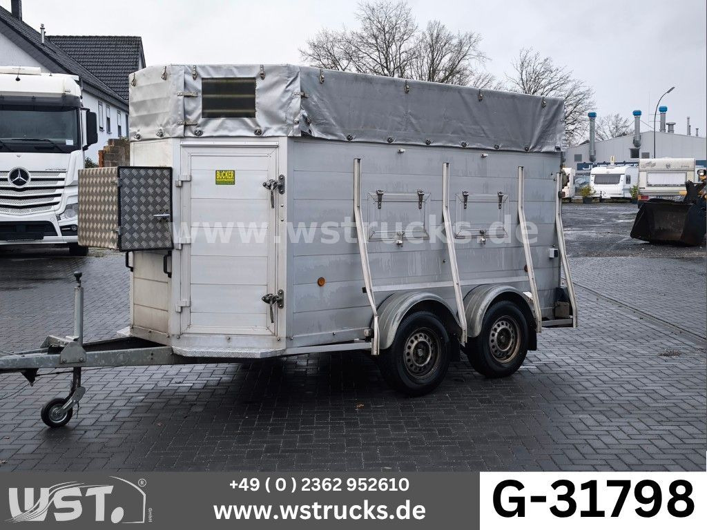 Blomert V30 Großvieh Vollalu Seilwinde - Remolque transporte de ganado: foto 1 Blomert V30 Großvieh Vollalu Seilwinde - Remolque transporte de ganado: foto 1