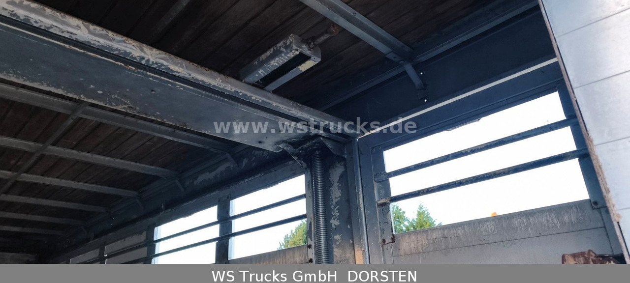 Semirremolque transporte de ganado Menke-Janzen 2 Stock Viehauflieger | Spindel: foto 12