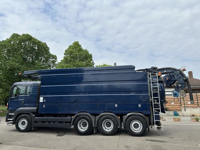 MAN TGS 35.480 8X4 ASSMANN Saug/Spülwagen Kanalreiniger - Camión: foto 2 MAN TGS 35.480 8X4 ASSMANN Saug/Spülwagen Kanalreiniger - Camión: foto 2