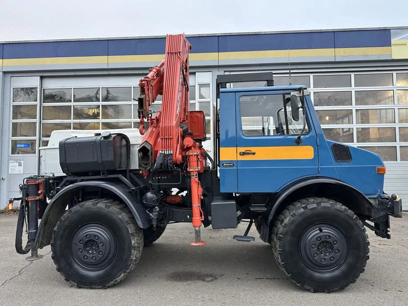 Unimog U 1500 (425) Ferrari Kran 147.2A*Jib* TÜV NEU! - Camión, Camión grúa: foto 3 Unimog U 1500 (425) Ferrari Kran 147.2A*Jib* TÜV NEU! - Camión, Camión grúa: foto 3