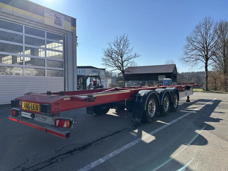 Fliegl 15 m extralang.Containerchassis f. 2 Wechselbrücke Containerchassis extralang f. 2 Wechselbr. - Semirremolque portacontenedore/ Intercambiable: foto 5 Fliegl 15 m extralang.Containerchassis f. 2 Wechselbrücke Containerchassis extralang f. 2 Wechselbr. - Semirremolque portacontenedore/ Intercambiable: foto 5