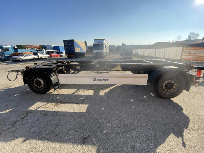 Krone 2- Achs Lafette !! HU/ TÜV NEU !! - Remolque portacontenedore/ Intercambiable: foto 1 Krone 2- Achs Lafette !! HU/ TÜV NEU !! - Remolque portacontenedore/ Intercambiable: foto 1