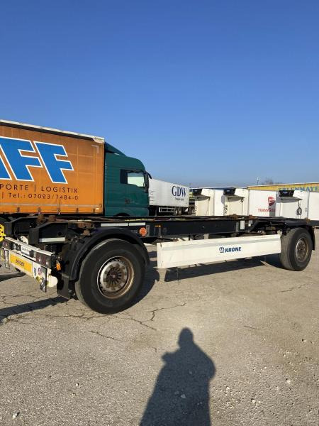 Krone 2- Achs Lafette !! HU/ TÜV NEU !! - Remolque portacontenedore/ Intercambiable: foto 2 Krone 2- Achs Lafette !! HU/ TÜV NEU !! - Remolque portacontenedore/ Intercambiable: foto 2