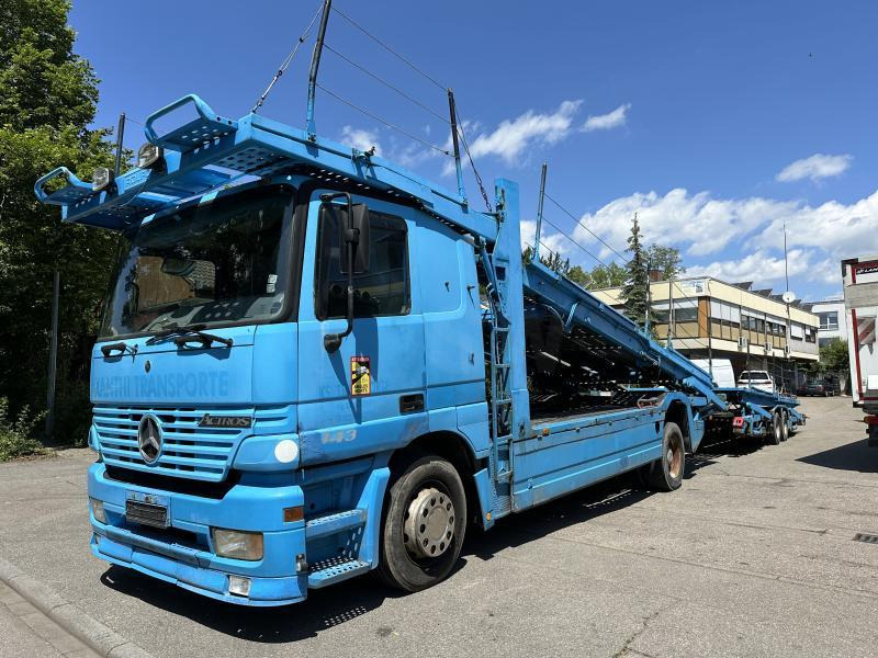 Mercedes Actros 1840 Autotransporter 9er ZUG ROLFO Schere - Camión portavehículos: foto 1 Mercedes Actros 1840 Autotransporter 9er ZUG ROLFO Schere - Camión portavehículos: foto 1