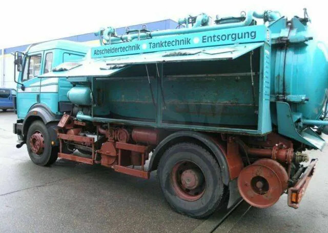 Limpieza de alcantarillado Mercedes-Benz ASSMANN SAUG SPÜL A3 TANK +KOMBIFZ f. Diesel/ Heizöl: foto 15