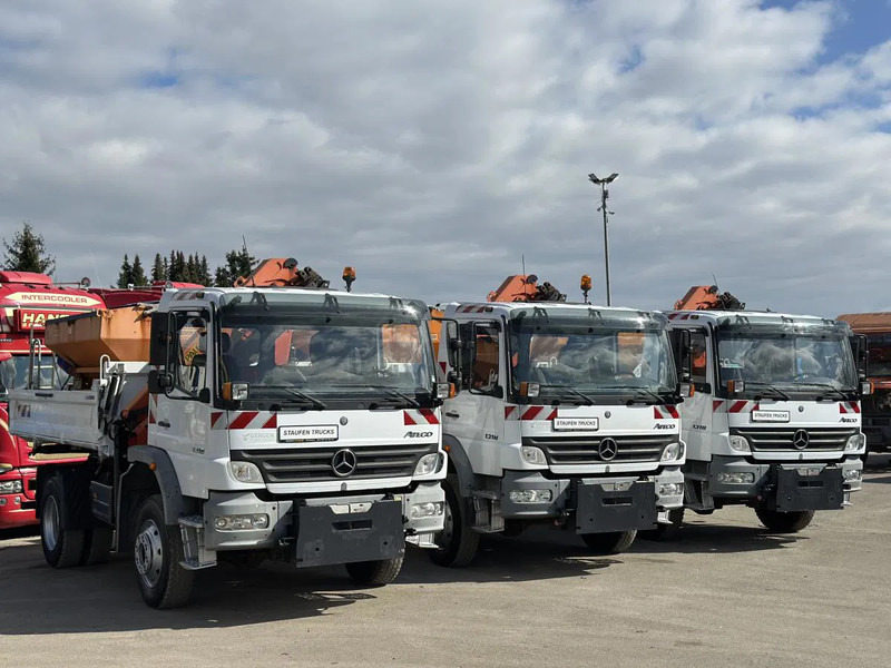 Mercedes-Benz Atego 1318 5 x AK Allrad Kran Palfinger 7001 - Camión volquete, Camión grúa: foto 2 Mercedes-Benz Atego 1318 5 x AK Allrad Kran Palfinger 7001 - Camión volquete, Camión grúa: foto 2