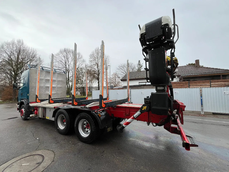 Scania G480 *6x4*Blatt *Holz*Manual*Palfinger M12Z91* - Camión forestal: foto 5 Scania G480 *6x4*Blatt *Holz*Manual*Palfinger M12Z91* - Camión forestal: foto 5