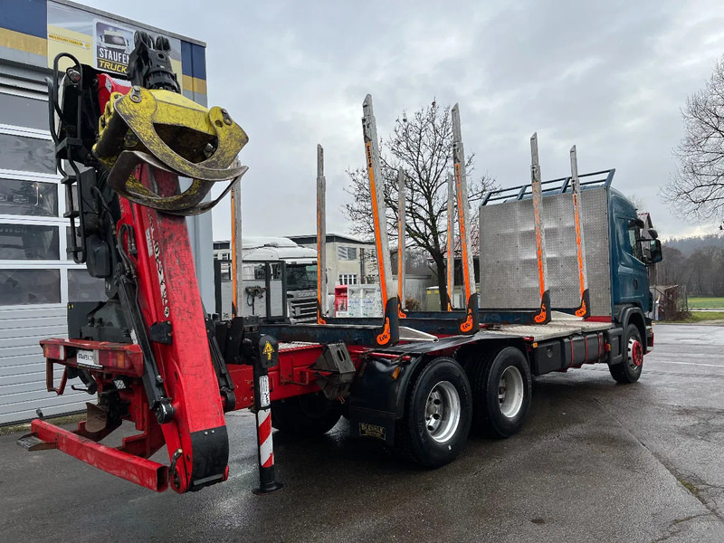 Scania G480 *6x4*Blatt *Holz*Manual*Palfinger M12Z91* - Camión forestal: foto 4 Scania G480 *6x4*Blatt *Holz*Manual*Palfinger M12Z91* - Camión forestal: foto 4