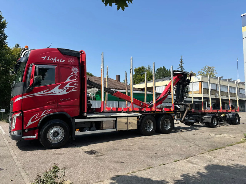 Volvo FH 540 FH540*6x4*Kurzholzzug*Epsilon M12Z*Glogger Anhänger*Retarder - Camión forestal: foto 2 Volvo FH 540 FH540*6x4*Kurzholzzug*Epsilon M12Z*Glogger Anhänger*Retarder - Camión forestal: foto 2