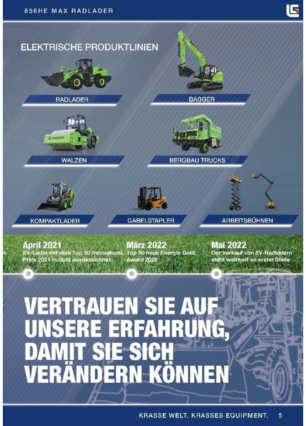 LIUGONG 856 HE vollelektrisch, 21.000 kg, 3.5 cbm - Cargadora de ruedas: foto 5 LIUGONG 856 HE vollelektrisch, 21.000 kg, 3.5 cbm - Cargadora de ruedas: foto 5