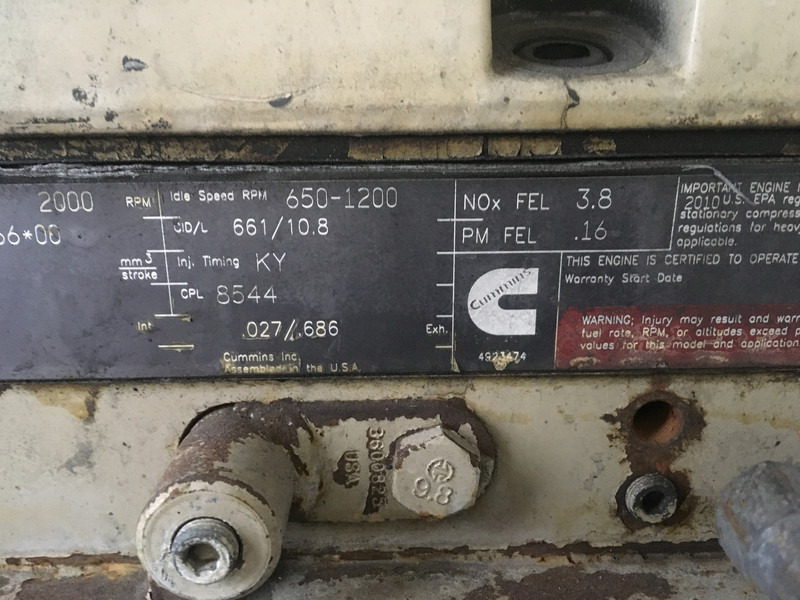Maquinaria de construcción Cummins QSM11 CPL8544 USED: foto 6