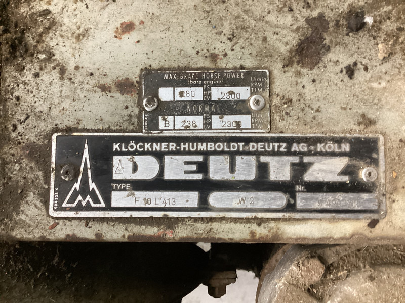 Maquinaria de construcción Deutz BF10L413 USED: foto 6 Maquinaria de construcción Deutz BF10L413 USED: foto 6