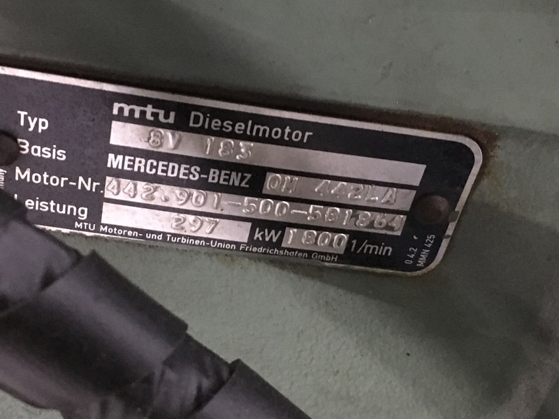 Maquinaria de construcción Mercedes-Benz TU MERCEDES 8V183 OM442LA 442.901-500 USED: foto 6