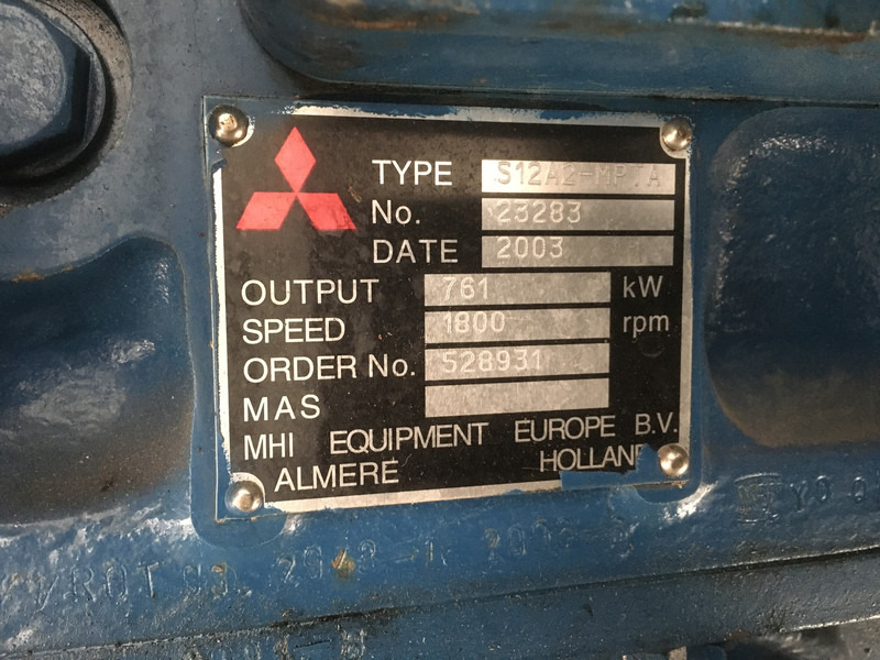 Maquinaria de construcción Mitsubishi S12A2-MPTA USED: foto 6