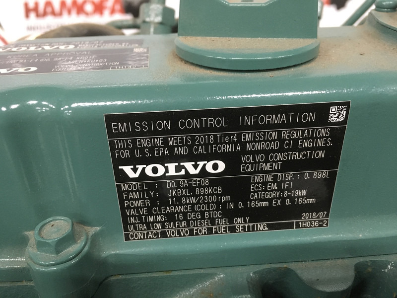 Maquinaria de construcción nuevo Volvo D0.9A-E4 NEW: foto 7