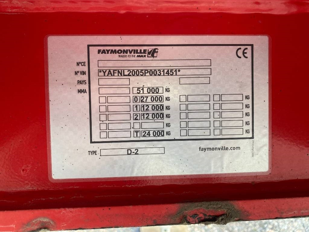 Faymonville siipi adapteri 2+4 - Semirremolque góndola rebajadas: foto 2 Faymonville siipi adapteri 2+4 - Semirremolque góndola rebajadas: foto 2