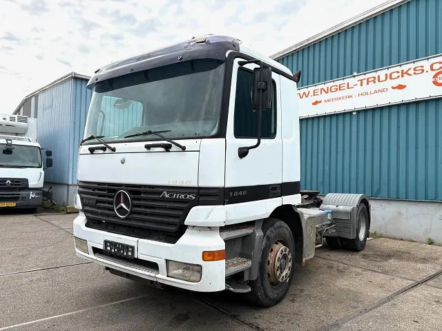 Mercedes-Benz Actros 1848 LS (MP1) 4x2 TRACTOR (EPS WITH CLUTCH / RUDUCTION AXLE / HYDRAULIC KIT / AIRCONDITIONING / ETC) - Cabeza tractora: foto 1 Mercedes-Benz Actros 1848 LS (MP1) 4x2 TRACTOR (EPS WITH CLUTCH / RUDUCTION AXLE / HYDRAULIC KIT / AIRCONDITIONING / ETC) - Cabeza tractora: foto 1