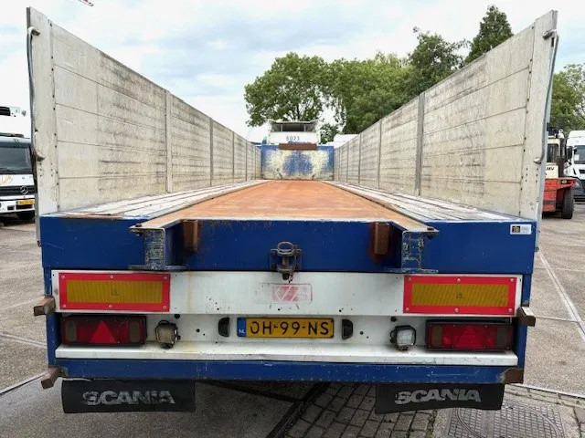 Semirremolque plataforma/ Caja abierta Kwb KWB P-504-STI-H 4-AXLE FLATBED TRAILER (SAF AXLES / 2x STEERING AXLE / 2x LIFT-AXLE / ALUMINIUM SIDE BORDS /ABS-EBS): foto 6