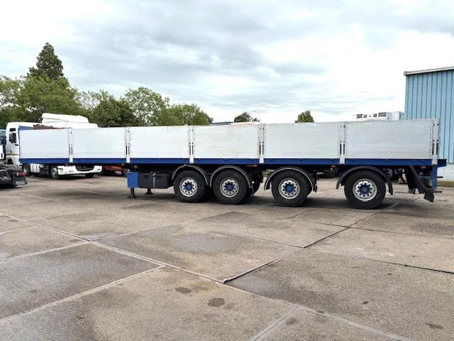 Kwb KWB P-504-STI-H 4-AXLE FLATBED TRAILER (SAF AXLES / 2x STEERING AXLE / 2x LIFT-AXLE / ALUMINIUM SIDE BORDS /ABS-EBS) - Semirremolque plataforma/ Caja abierta: foto 5 Kwb KWB P-504-STI-H 4-AXLE FLATBED TRAILER (SAF AXLES / 2x STEERING AXLE / 2x LIFT-AXLE / ALUMINIUM SIDE BORDS /ABS-EBS) - Semirremolque plataforma/ Caja abierta: foto 5