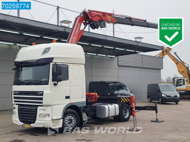 DAF XF105.410 4X2 Low Mileage! SSC Crane Fassi F300XP Euro 5 - Cabeza tractora: foto 1 DAF XF105.410 4X2 Low Mileage! SSC Crane Fassi F300XP Euro 5 - Cabeza tractora: foto 1