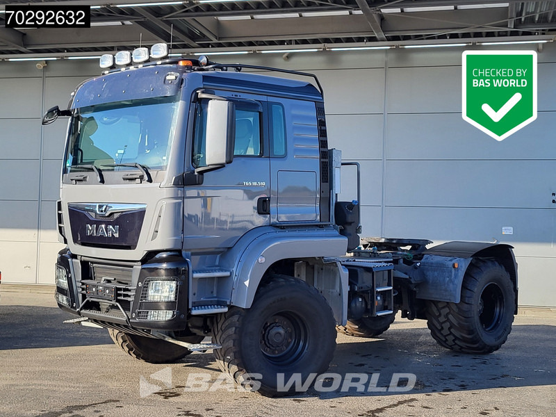 MAN TGS 18.510 4X4 LOF Agrar Demo-Truck! 750/45R526.5 Tyres Hydraulik Euro 6 - Cabeza tractora: foto 1 MAN TGS 18.510 4X4 LOF Agrar Demo-Truck! 750/45R526.5 Tyres Hydraulik Euro 6 - Cabeza tractora: foto 1
