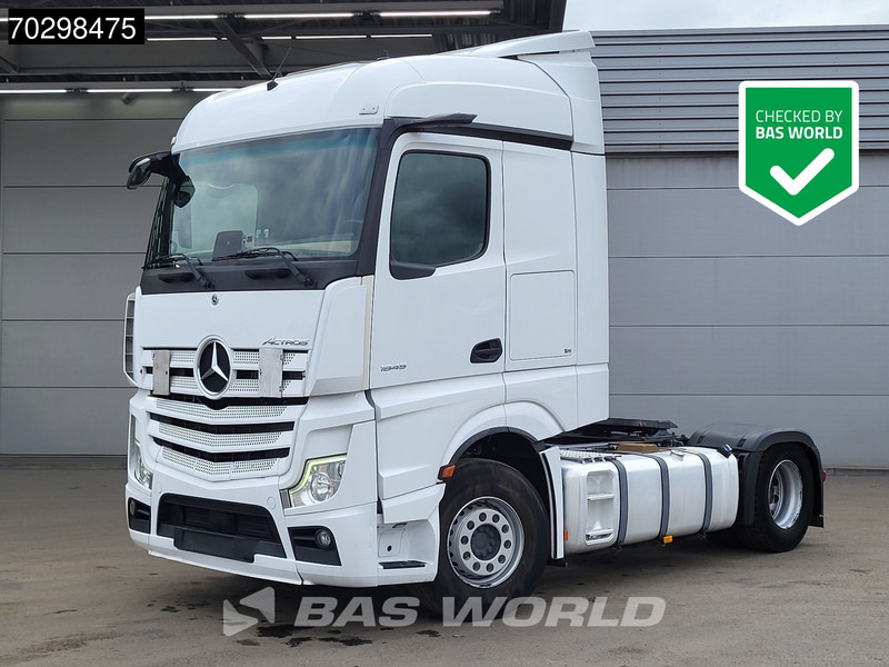Mercedes-Benz Actros 1845 4X2 StreamSpace 2xTanks MirrorCam Standklima Euro 6 - Cabeza tractora: foto 1 Mercedes-Benz Actros 1845 4X2 StreamSpace 2xTanks MirrorCam Standklima Euro 6 - Cabeza tractora: foto 1