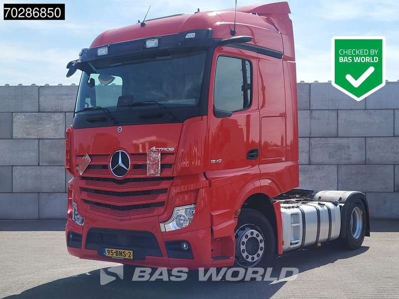 Mercedes-Benz Actros 1942 4X2 NL-Truck StreamSpace 2x Tanks MirrorCam - Cabeza tractora: foto 1 Mercedes-Benz Actros 1942 4X2 NL-Truck StreamSpace 2x Tanks MirrorCam - Cabeza tractora: foto 1