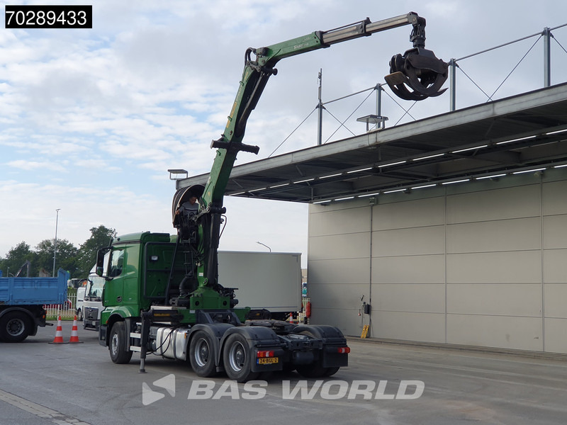 Mercedes-Benz Actros 2848 6X4 NL-Truck Palfinger Epsilon SRX47 Holzkran 2xTanks Big-Axle - Cabeza tractora: foto 2 Mercedes-Benz Actros 2848 6X4 NL-Truck Palfinger Epsilon SRX47 Holzkran 2xTanks Big-Axle - Cabeza tractora: foto 2