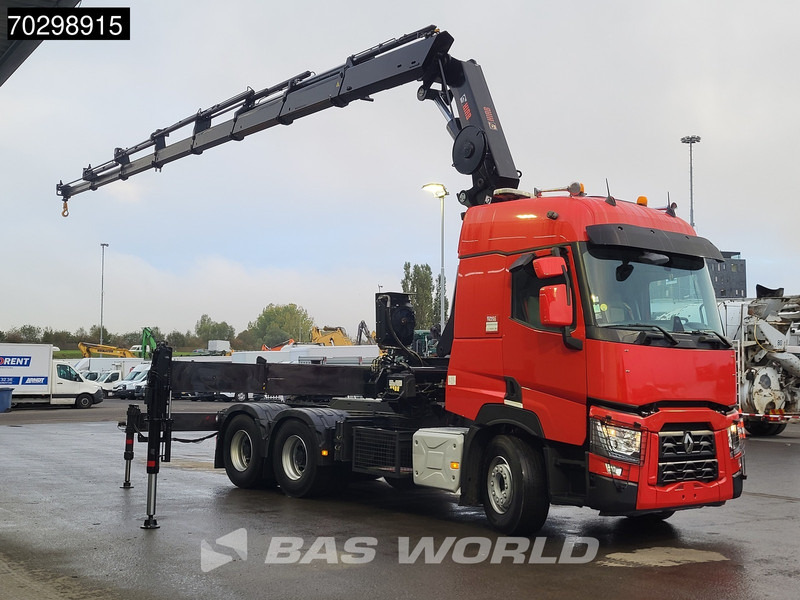 Renault T 520 6X4 Hiab 477E-7 HIDUO Crane Kran Big-Axle Euro 6 - Cabeza tractora: foto 3 Renault T 520 6X4 Hiab 477E-7 HIDUO Crane Kran Big-Axle Euro 6 - Cabeza tractora: foto 3