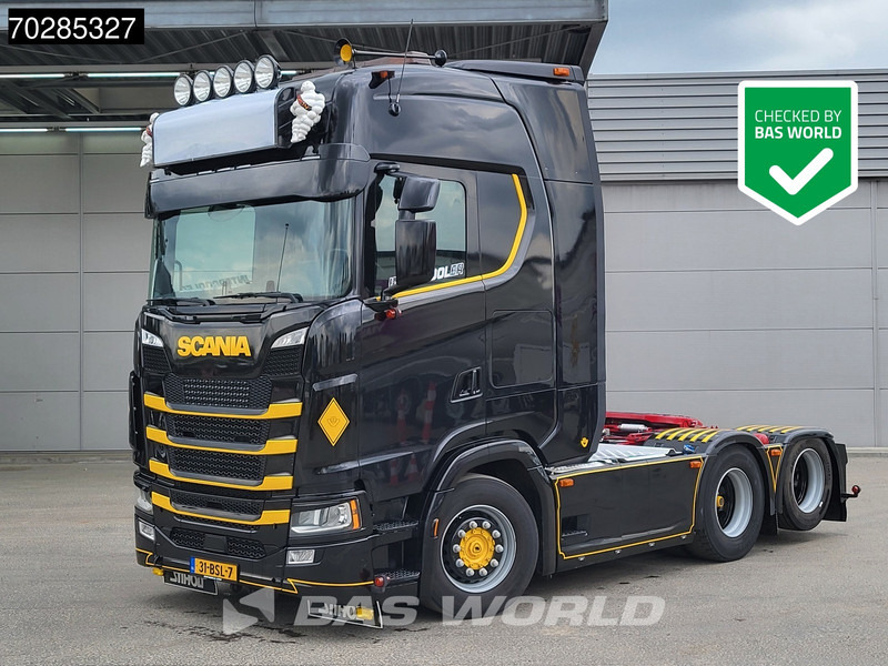 Scania S580 6X2 NL-Truck Retarder Full-Air Hydraulik Standklima ACC Navi LED - Cabeza tractora: foto 1 Scania S580 6X2 NL-Truck Retarder Full-Air Hydraulik Standklima ACC Navi LED - Cabeza tractora: foto 1