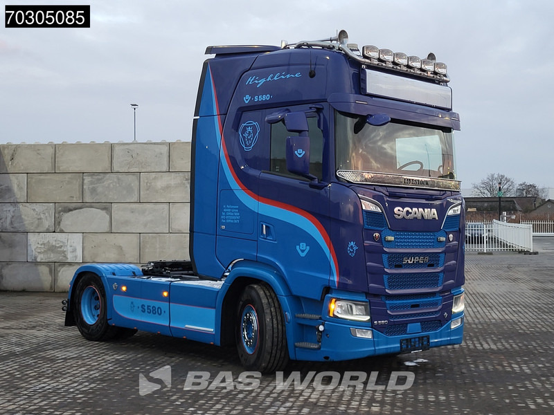 Scania S580 S 4X2 Full-Air Retarder 2xTanks Standklima Leder - Cabeza tractora: foto 3 Scania S580 S 4X2 Full-Air Retarder 2xTanks Standklima Leder - Cabeza tractora: foto 3