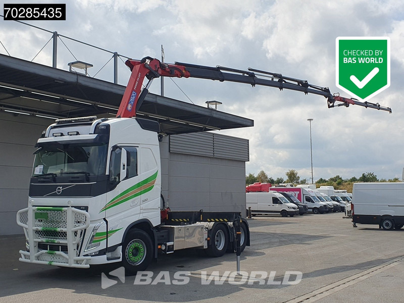 Volvo FH 500 FH 6X4 Full-Air Liftachse HMF 2820K-RCS Crane+JIB Remote Control I-ParkCool VDS LED Kran - Cabeza tractora: foto 1 Volvo FH 500 FH 6X4 Full-Air Liftachse HMF 2820K-RCS Crane+JIB Remote Control I-ParkCool VDS LED Kran - Cabeza tractora: foto 1