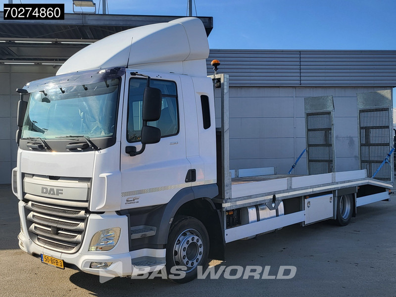 DAF CF 250 4X2 18tons NL-Truck Machine transporter Hydraulic ramps Euro 6 - Camión portavehículos: foto 5 DAF CF 250 4X2 18tons NL-Truck Machine transporter Hydraulic ramps Euro 6 - Camión portavehículos: foto 5