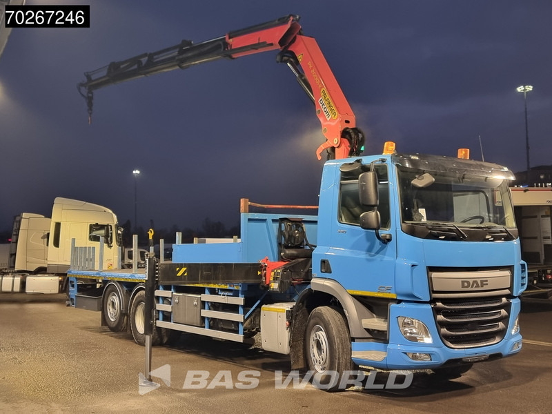 DAF CF 330 6X2 Palfinger PK20001 Kran Crane Rotator Lift+Lenkachse Euro 6 - Camión caja abierta, Camión grúa: foto 3 DAF CF 330 6X2 Palfinger PK20001 Kran Crane Rotator Lift+Lenkachse Euro 6 - Camión caja abierta, Camión grúa: foto 3