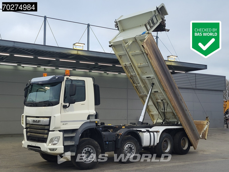DAF CF 480 8X4 14m3 2-way KH Kipper Big-Axle Steelsuspension Euro 6 - Camión volquete: foto 1 DAF CF 480 8X4 14m3 2-way KH Kipper Big-Axle Steelsuspension Euro 6 - Camión volquete: foto 1