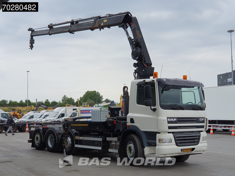 DAF CF85.360 8X2 NL-Truck Hiab 211 E-3 Hipro Kran 21tons Multilift Lift+steering Euro 5 - Camión multibasculante, Camión grúa: foto 3 DAF CF85.360 8X2 NL-Truck Hiab 211 E-3 Hipro Kran 21tons Multilift Lift+steering Euro 5 - Camión multibasculante, Camión grúa: foto 3