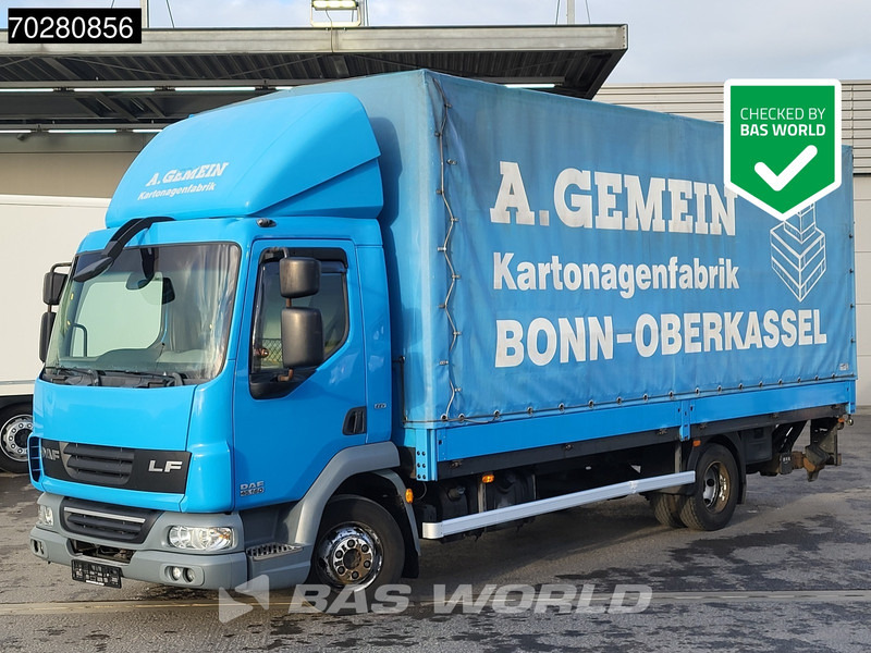 DAF LF45.160 4X2 7.5tonner Manual 1500kg Ladebordwand Euro 5 - Camión lona: foto 1 DAF LF45.160 4X2 7.5tonner Manual 1500kg Ladebordwand Euro 5 - Camión lona: foto 1