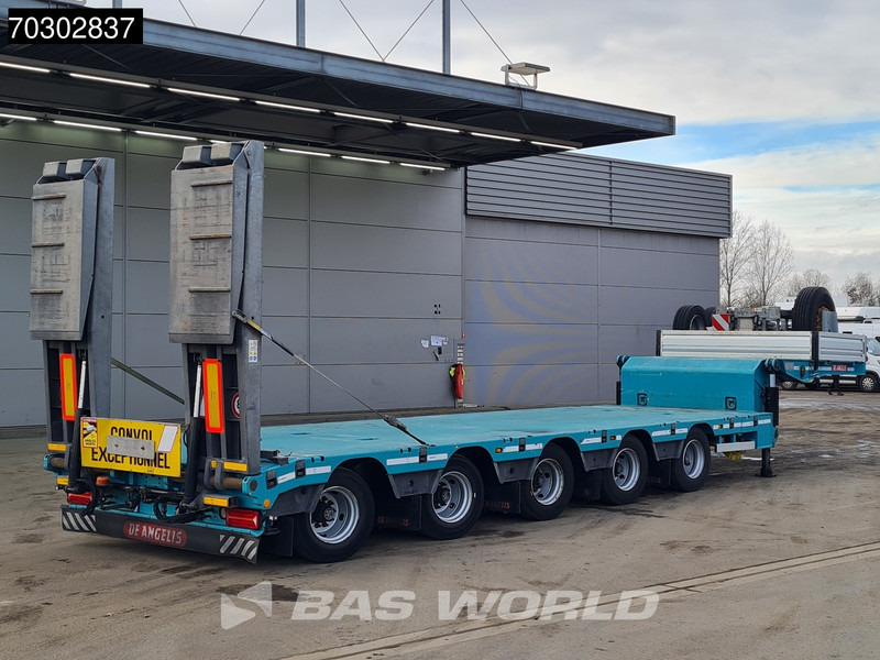 Semirremolque góndola rebajadas De Angelis D4S005 Extendable650cm 5xSteeringaxle Hydraulic Neck Ramps: foto 9